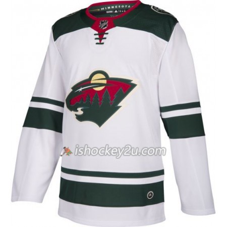 Mænd NHL Minnesota Wild Trøje Blank Adidas Hvid Authentic